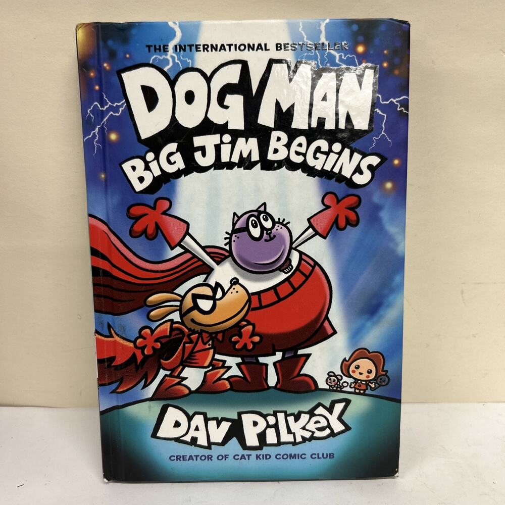 Dog Man: Big Jim Begins (Dog Man #13) - by Dav Pilkey (Hardcover)